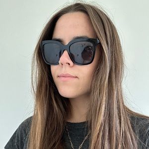 DIFF black sunglasses